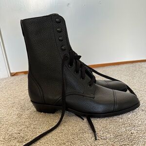 Modern Vice Jett Officer boots - brand new (without box) handmade in NYC